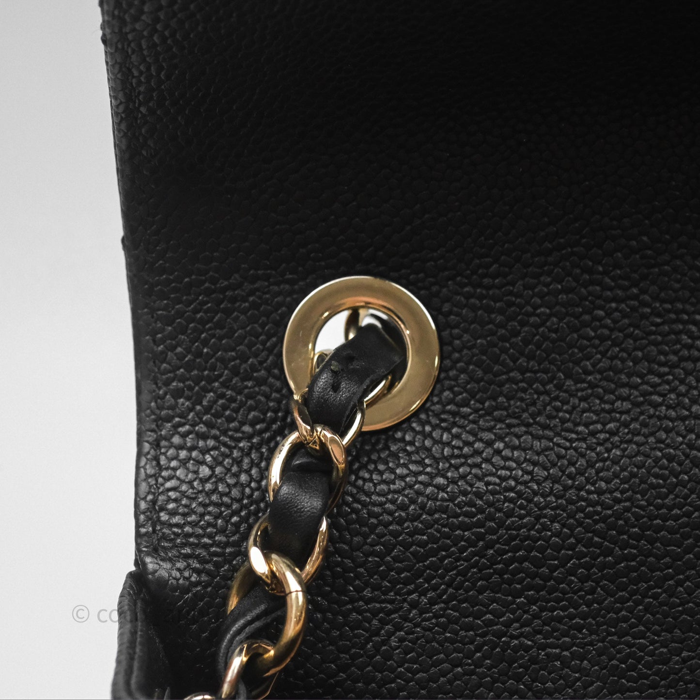 Chanel Small CC Cuba Flap Bag Black Caviar Gold Hardware