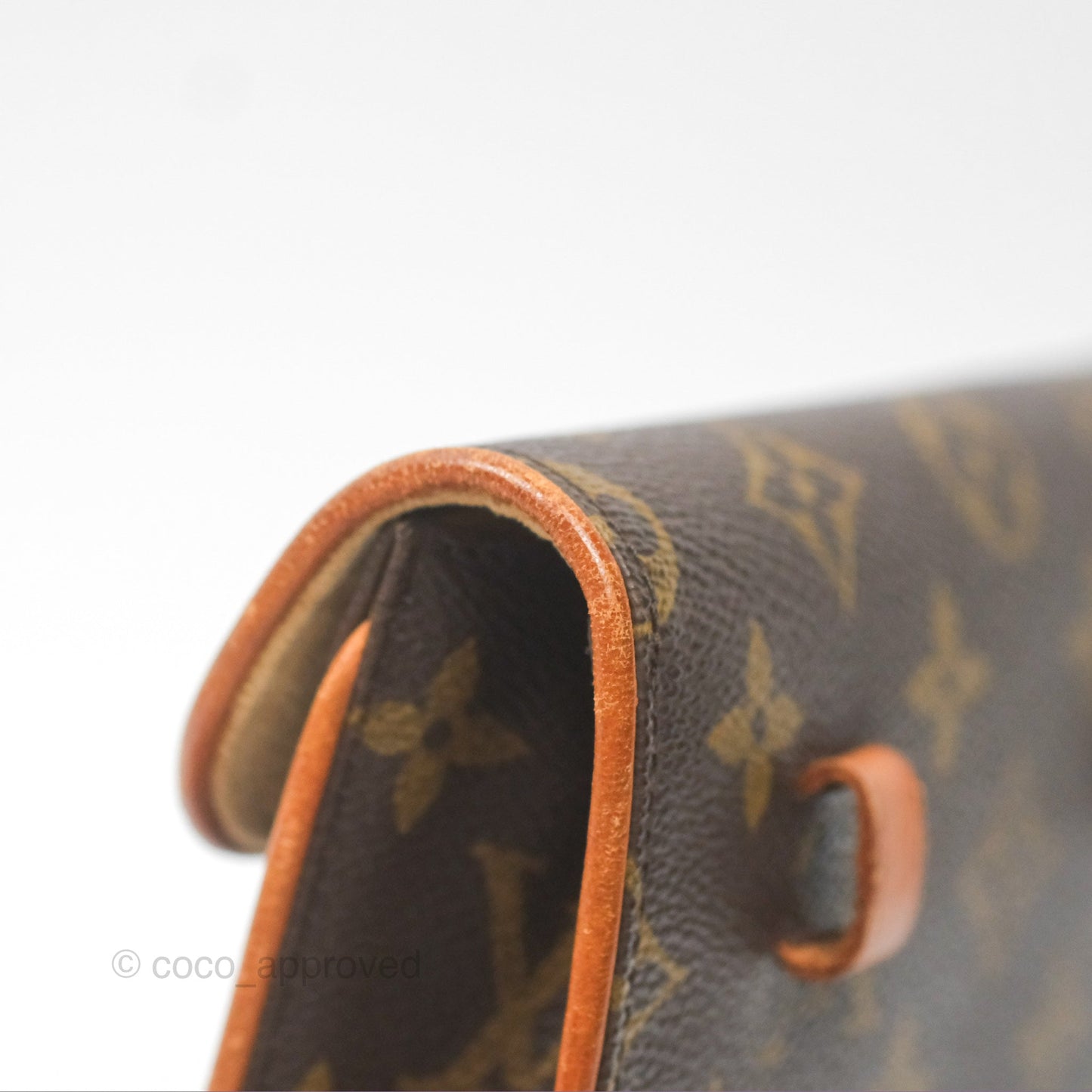 Louis Vuitton Vintage Belt Bag Monogram Canvas