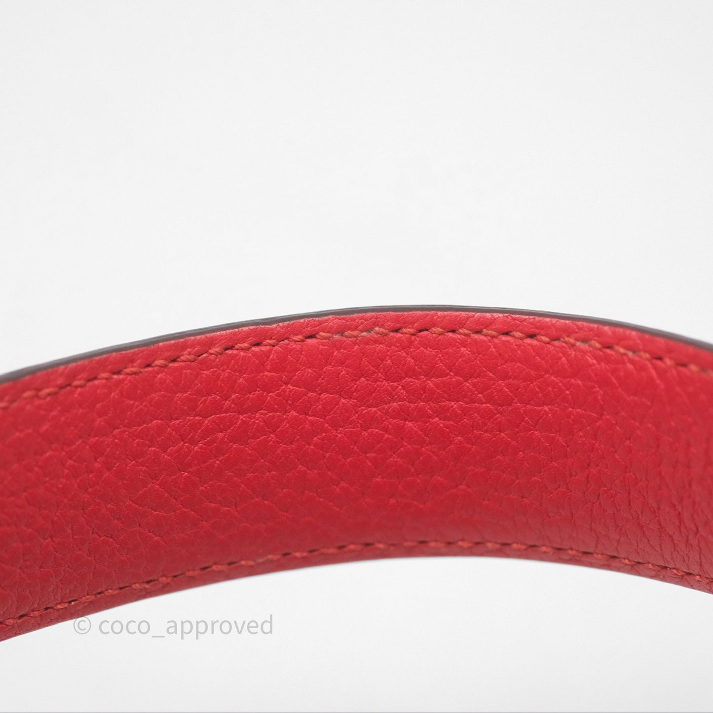 Hermès Picotin 22 Rouge Tomate S5 Clemence Gold Hardware