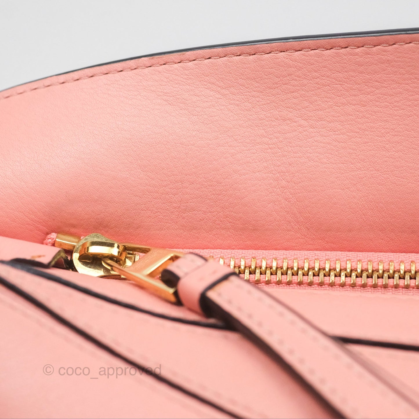 Loewe Small Puzzle Bag Pink Calfskin