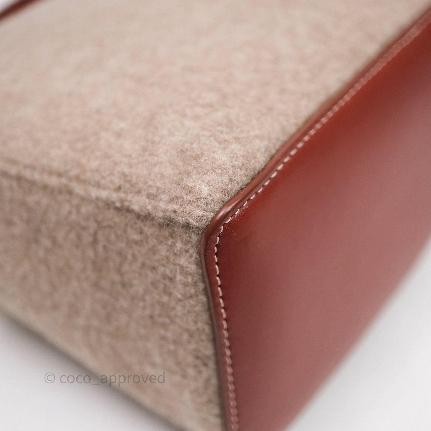 Loro Piana Extra Bag L27 Natural Brown/Deep Kummel Cashmere