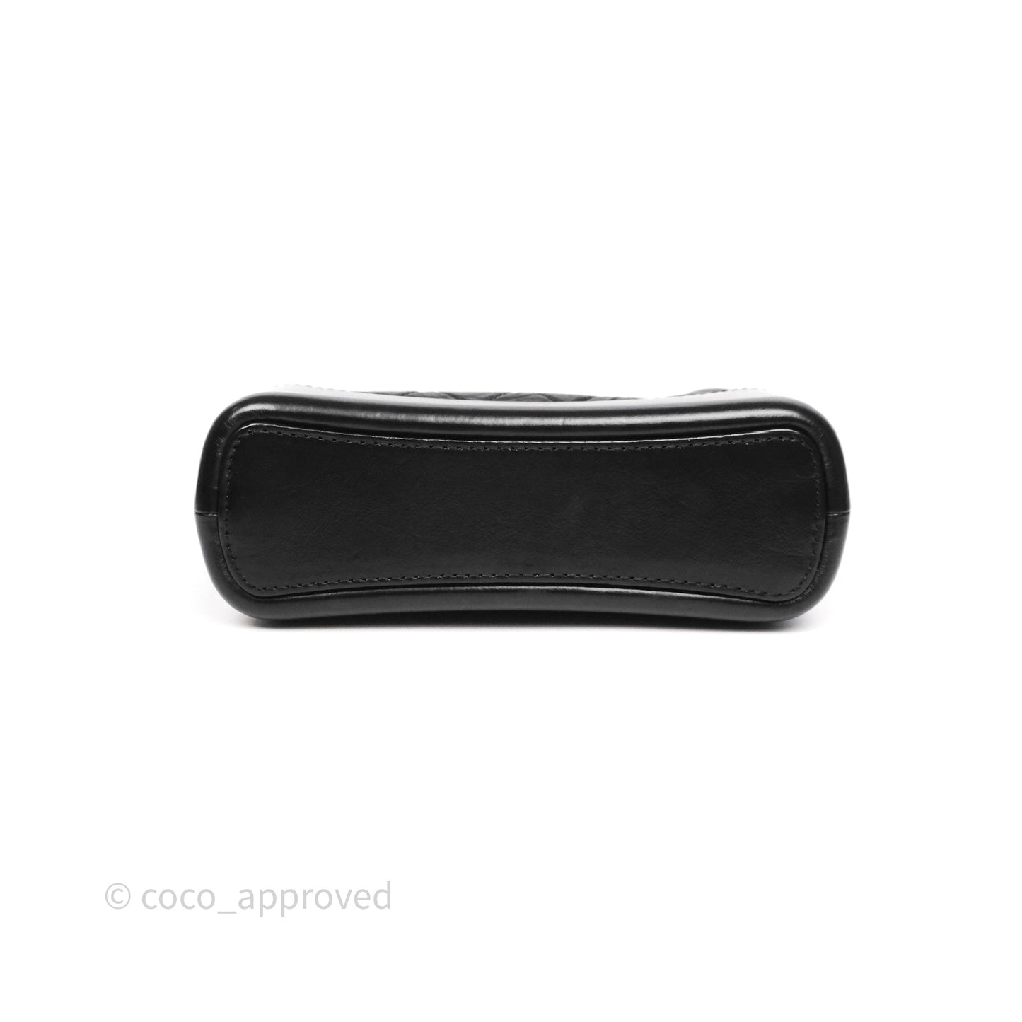 Chanel New Medium Gabrielle Hobo Quilted Black Aged Calfskin