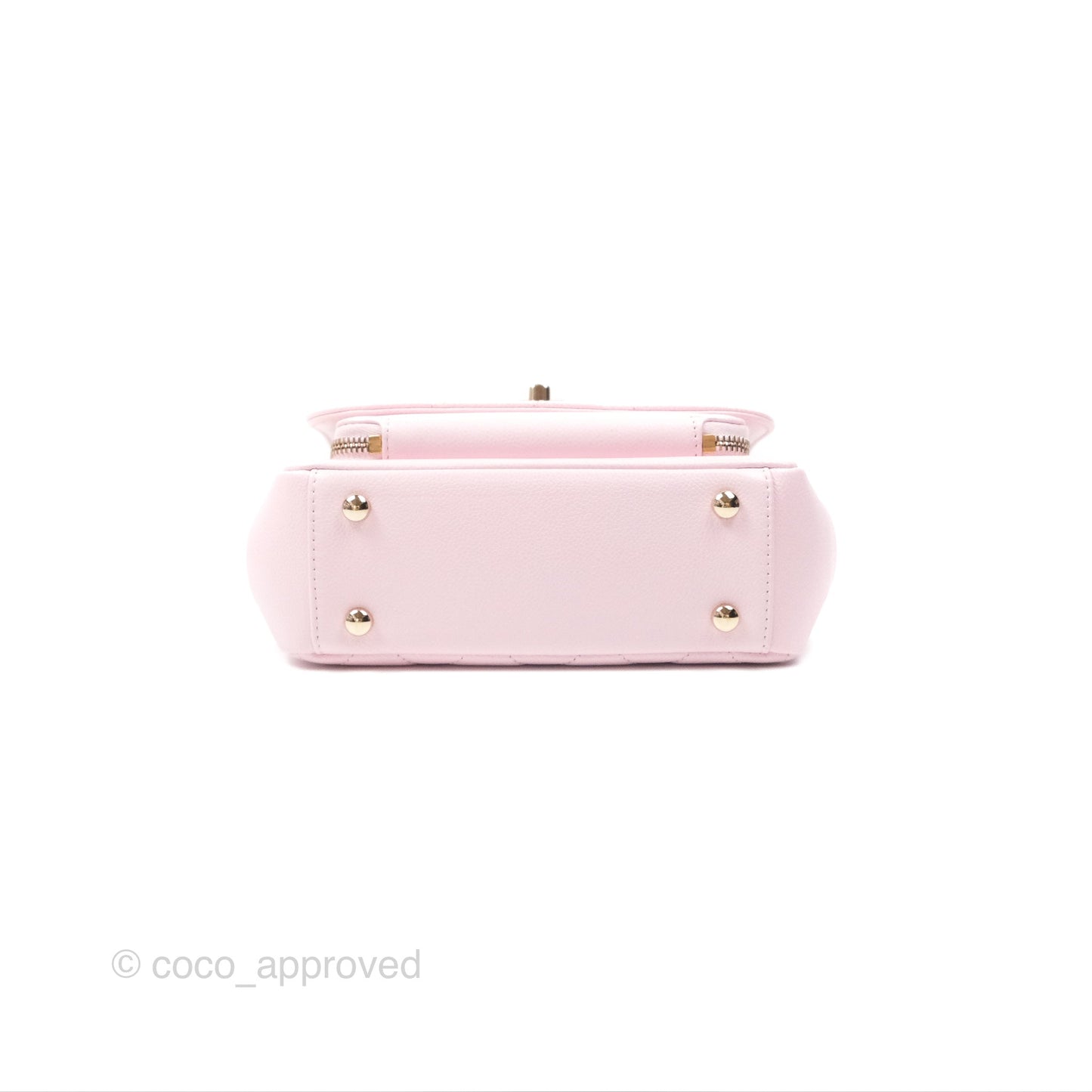 Chanel Quilted Small Business Affinity Flap Light Pink Caviar Gold Hardware