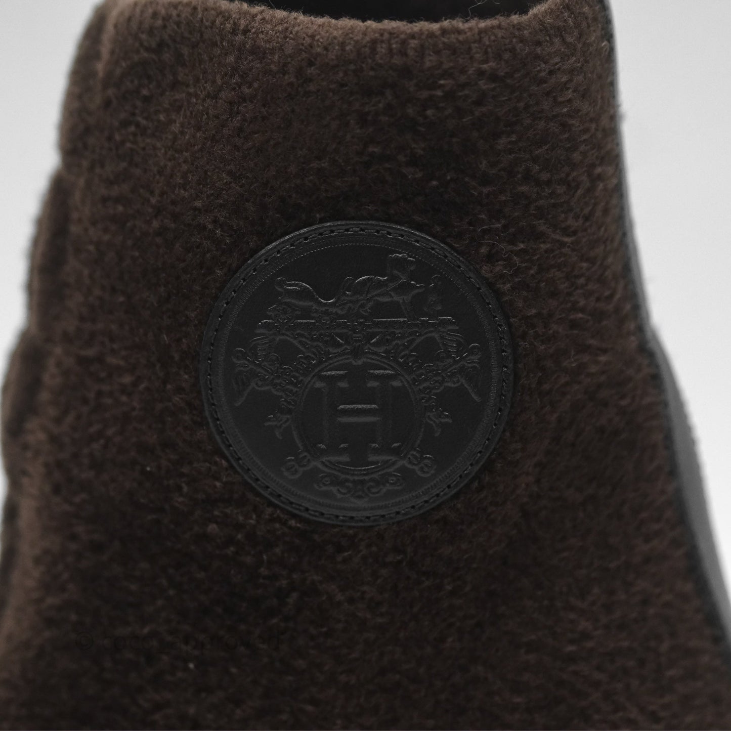Hermès Volver 60 Ankle Boots Marron/ Noir