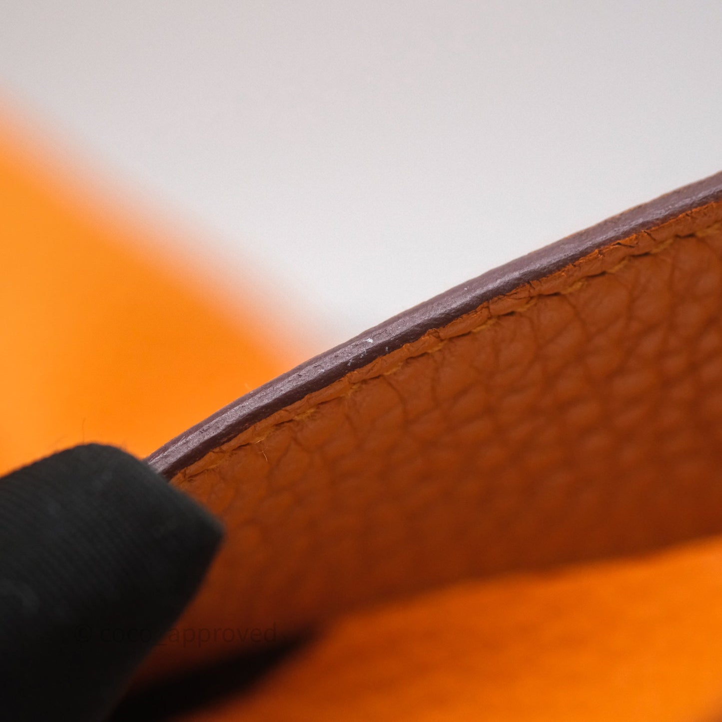 Hermès Lindy 30 Abricot I9 Clemence Palladium Hardware