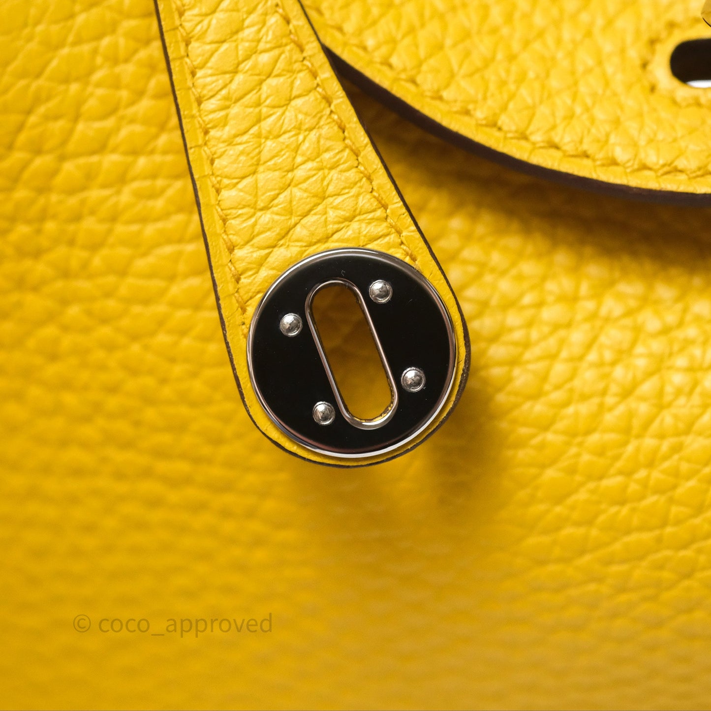 Hermès Mini Lindy 20 Sun B4 Clemence Palladium Hardware