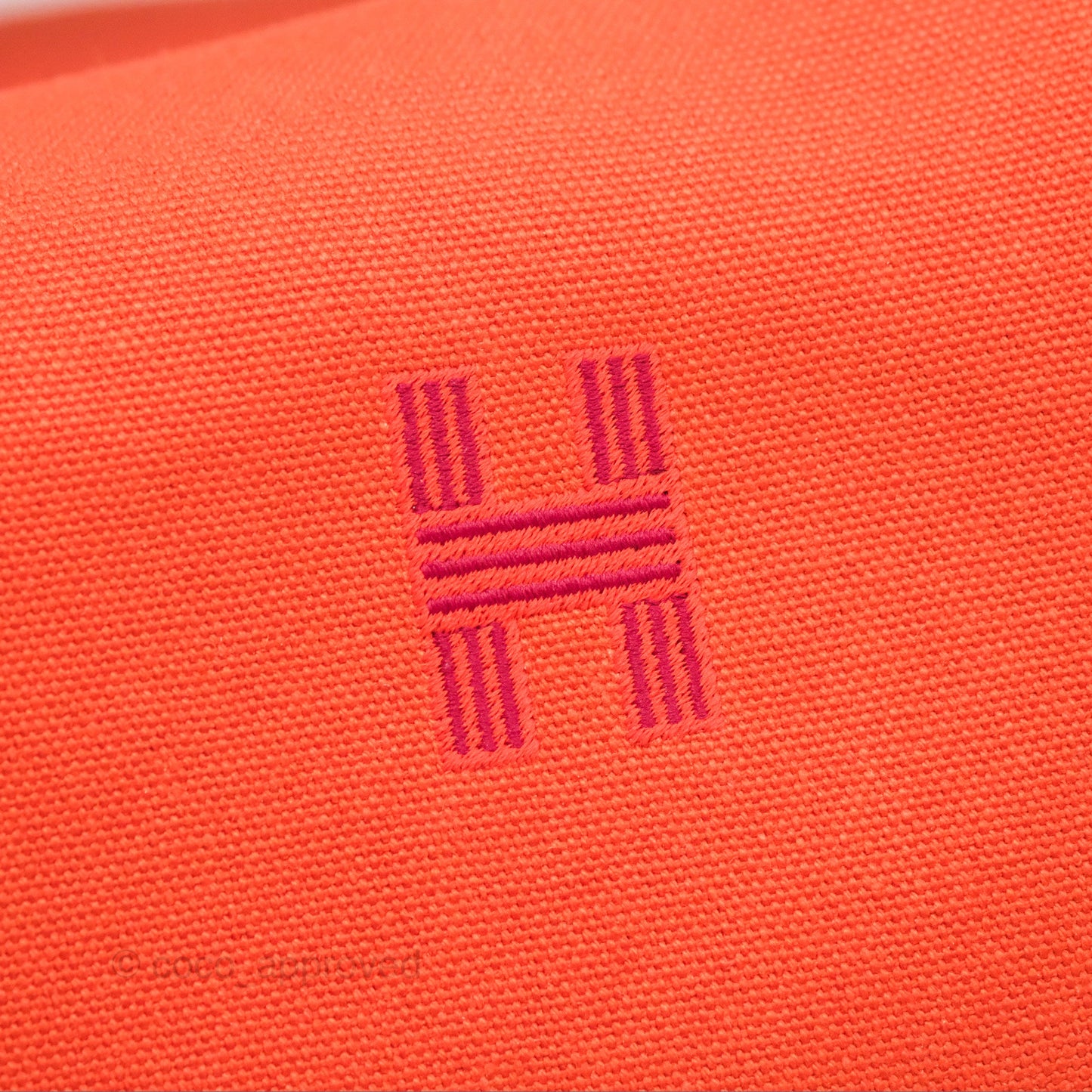 Hermès Small Bride-A-Brac Orange Feu Canvas