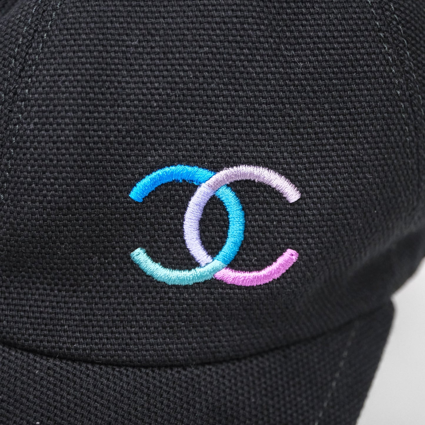 Chanel CC Baseball Cap Black