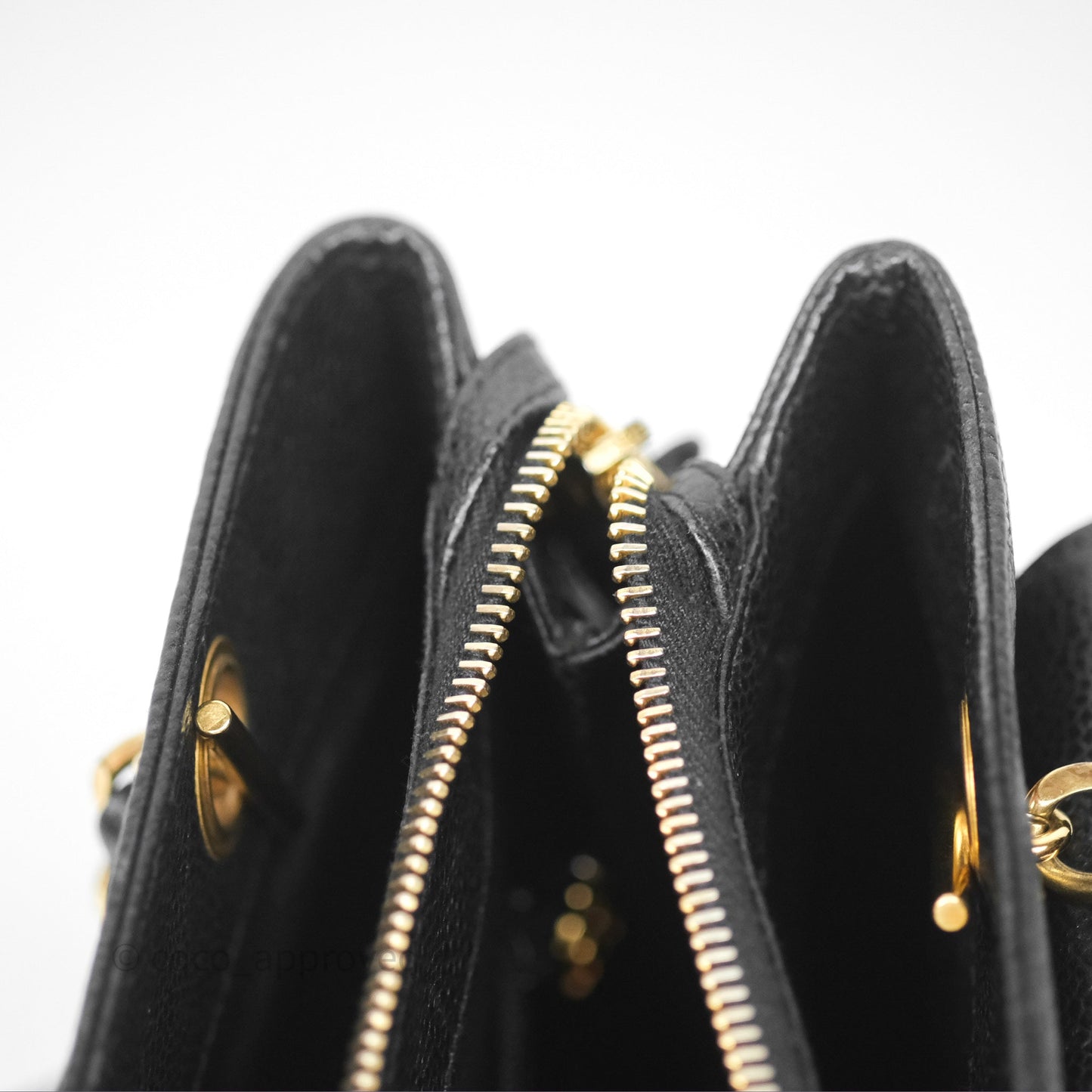 Chanel Vintage Tote Black 24K Gold Hardware