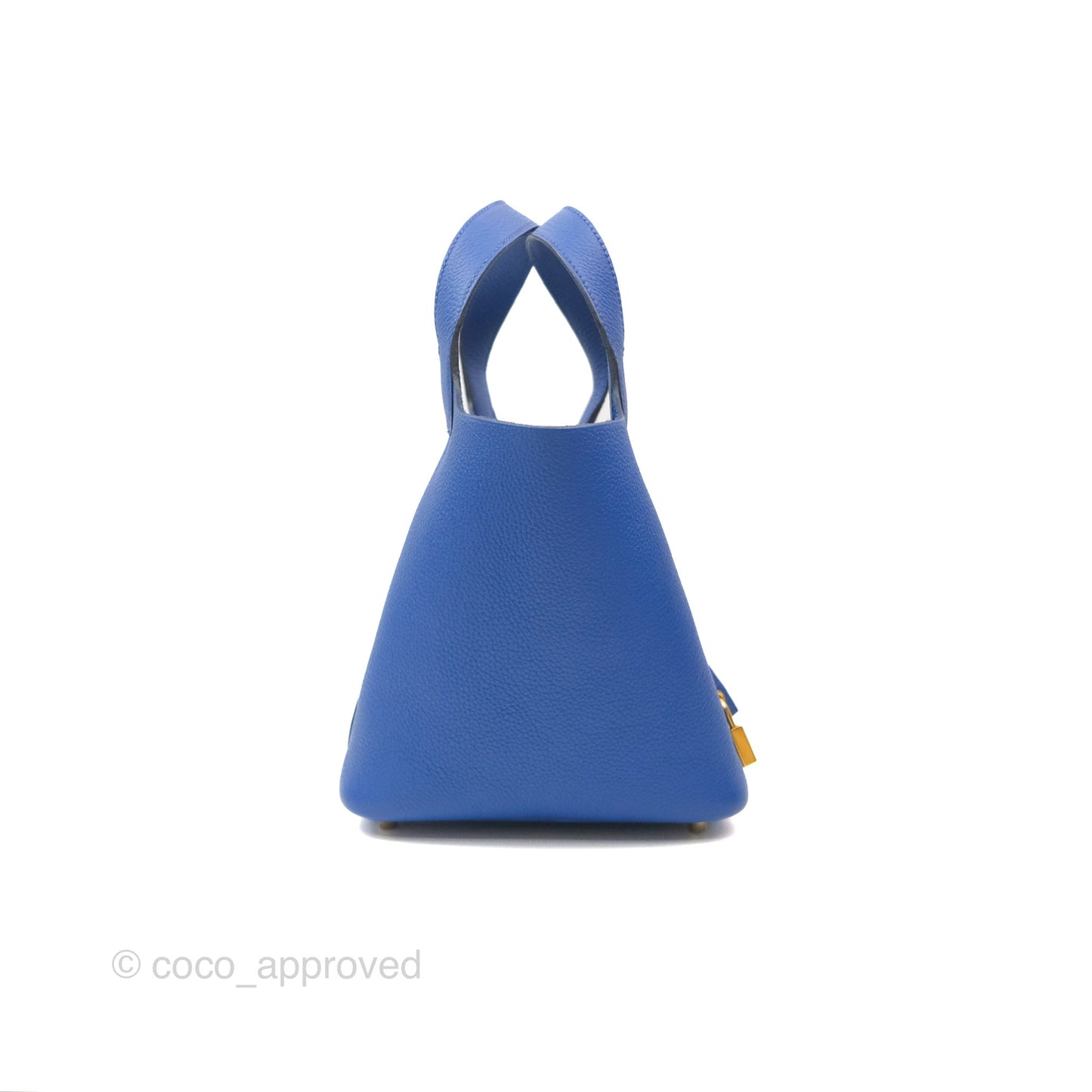 Hermès Picotin Lock 18 Bleu Royal Taurillon Maurice TM Gold Hardware