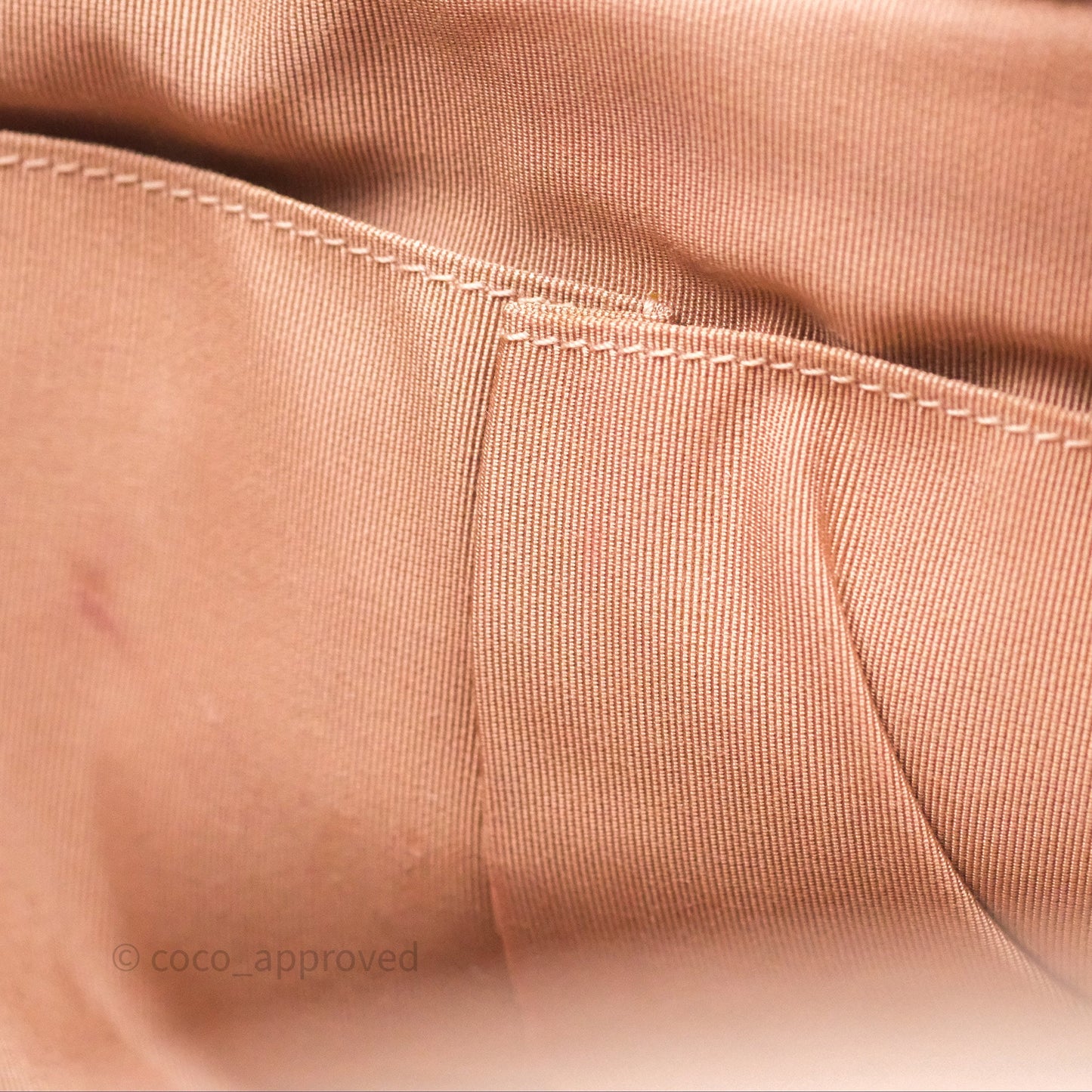 Chanel Quilted Tote Bag Pink Caviar Silver Hardware