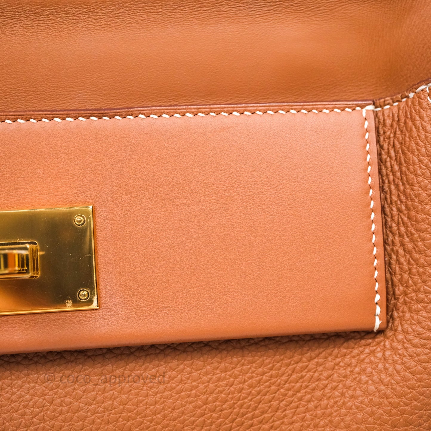 Hermès 24/24 29 Gold Togo/Swift Gold Hardware