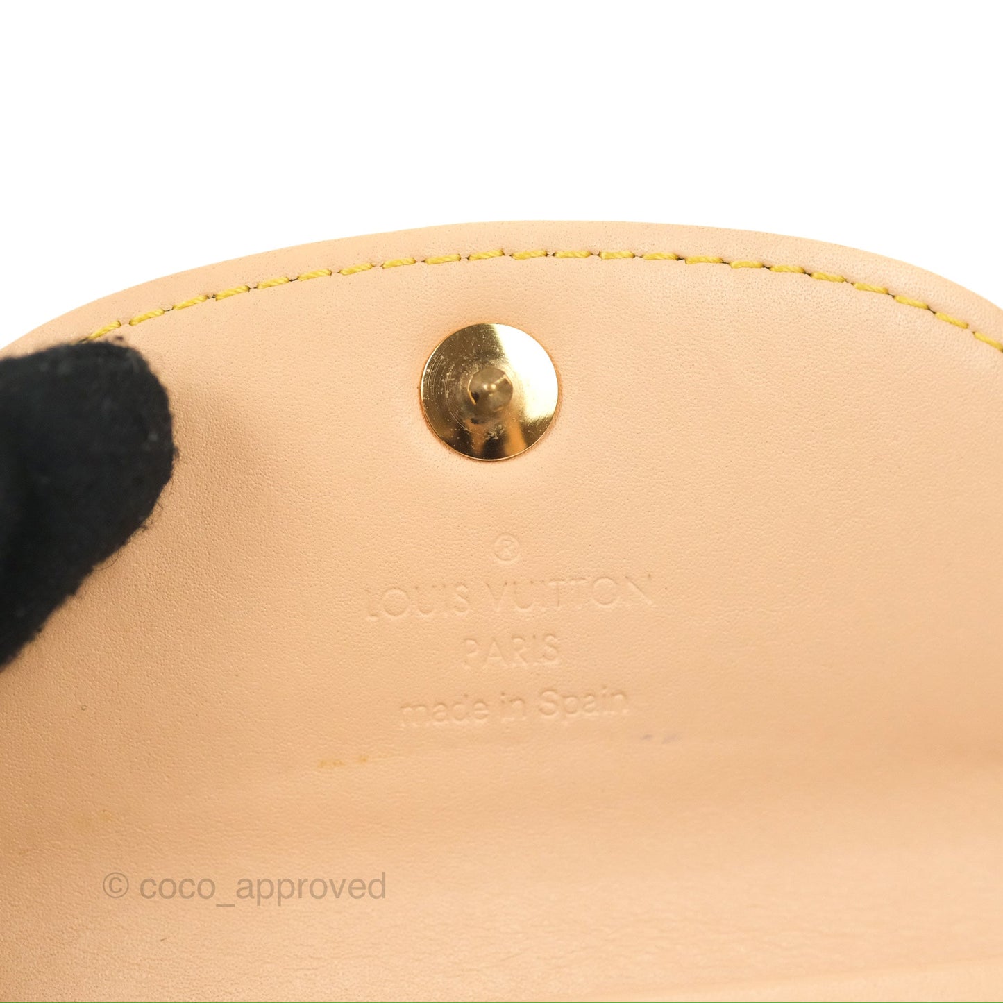 Louis Vuitton Monogram Multicolor Business Card Holder Black