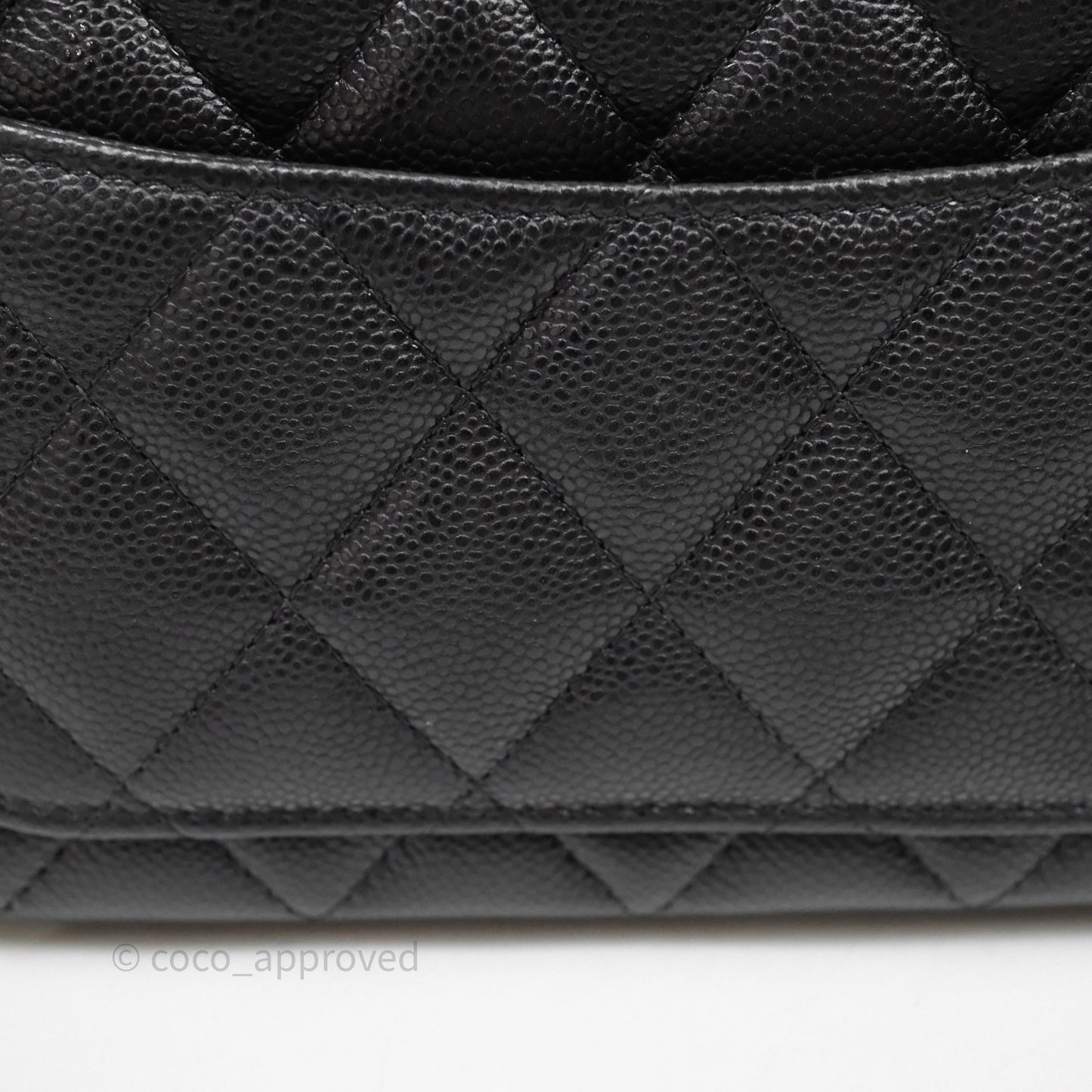 Chanel Clutch on Chain Black Caviar Gold Hardware