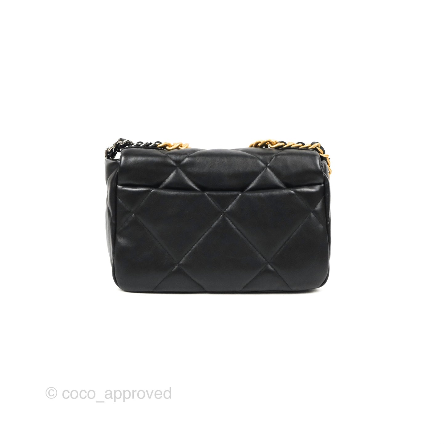 Chanel 19 Small Black Mixed Hardware