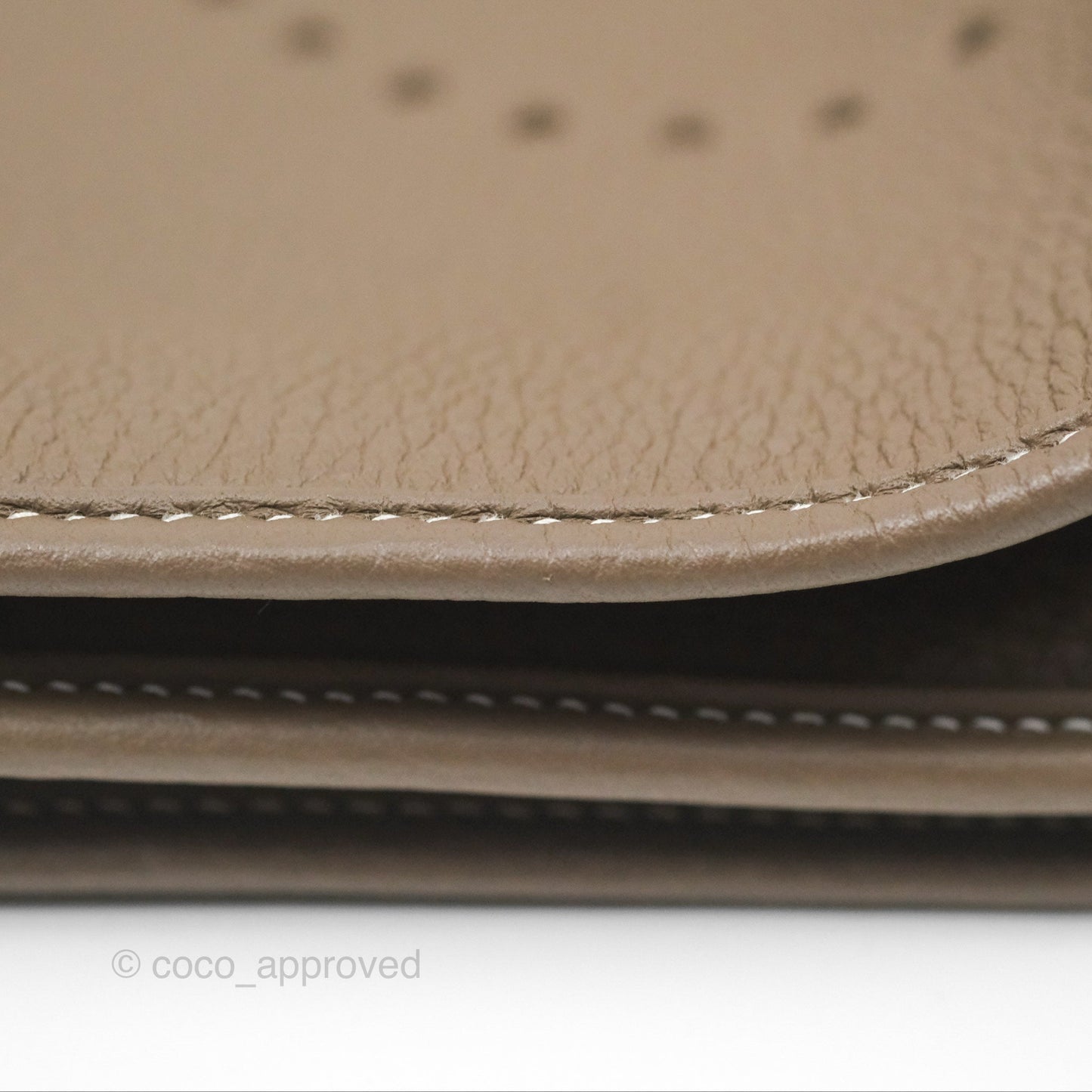 Hermes Evelyne III 29 Etoupe 18 Clemence Palladium Hardware
