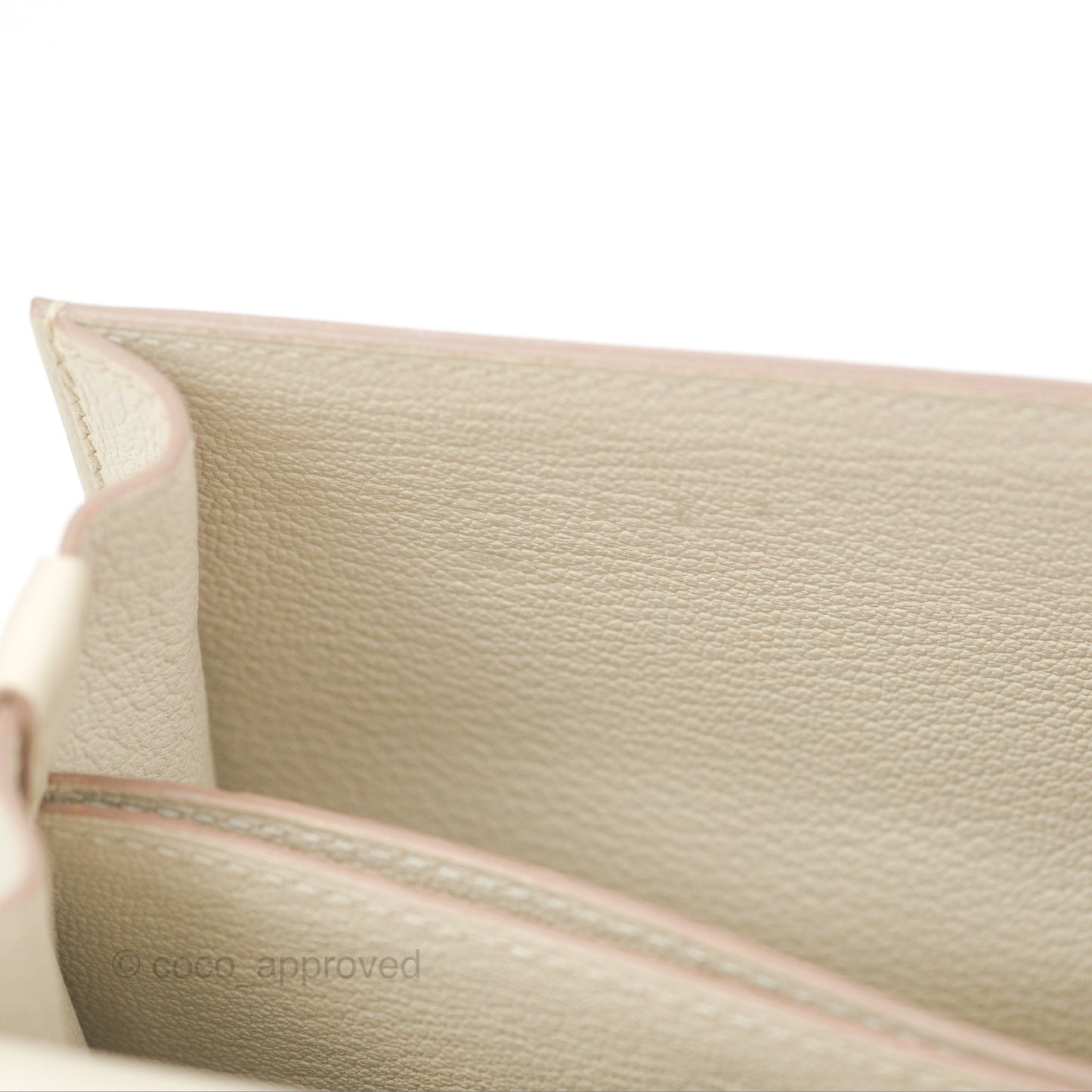 Hermès Roulis Mini 18 Beton Evercolor Permabrass Hardware