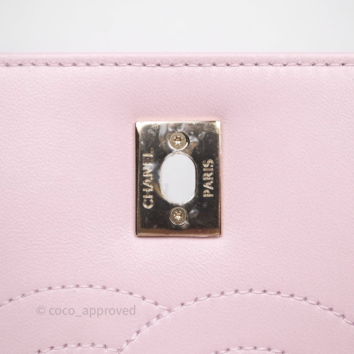 Chanel Small Trendy CC Lilac Lambskin Gold Hardware