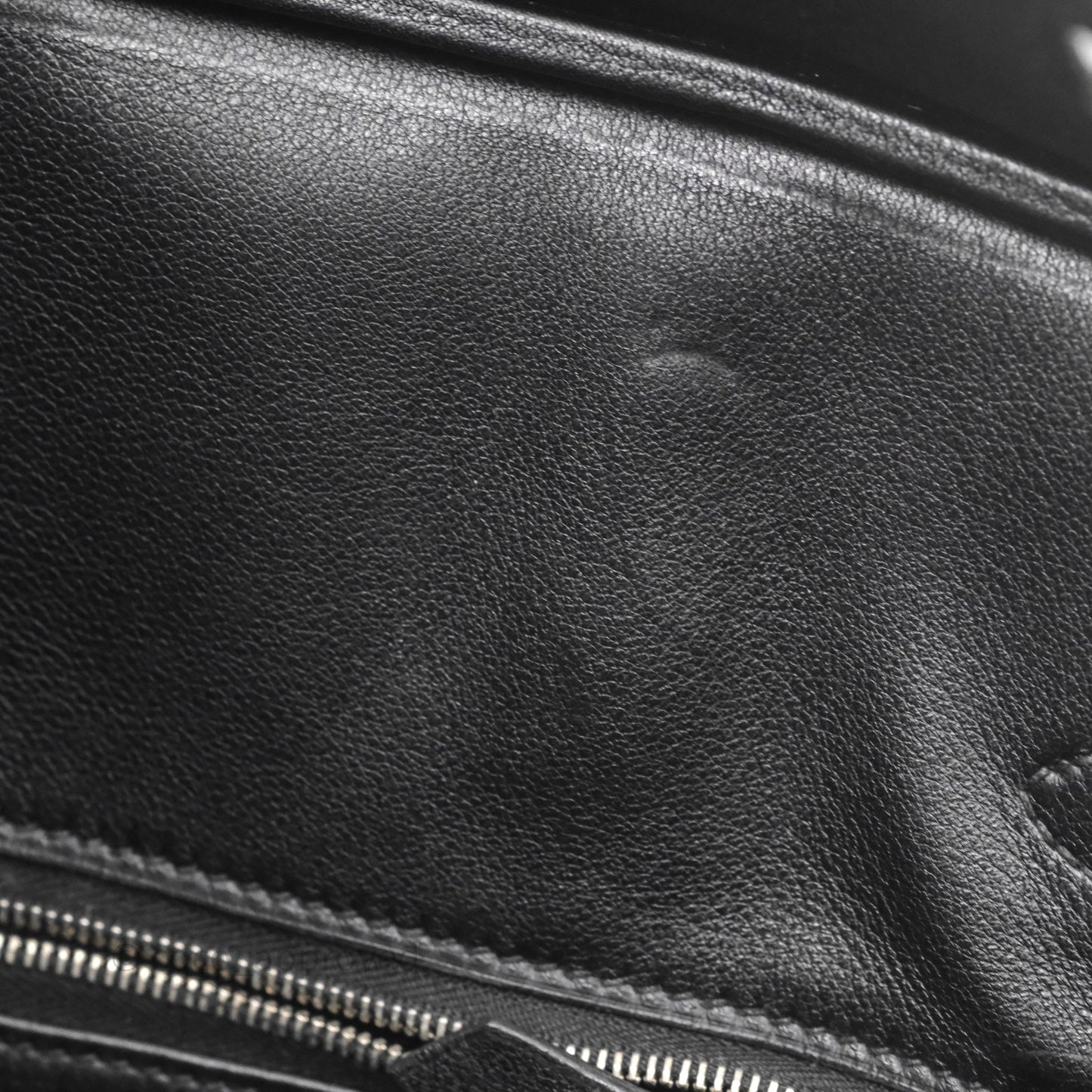 Hermès Birkin 30 Noir 89 Evergrain Palladium Hardware