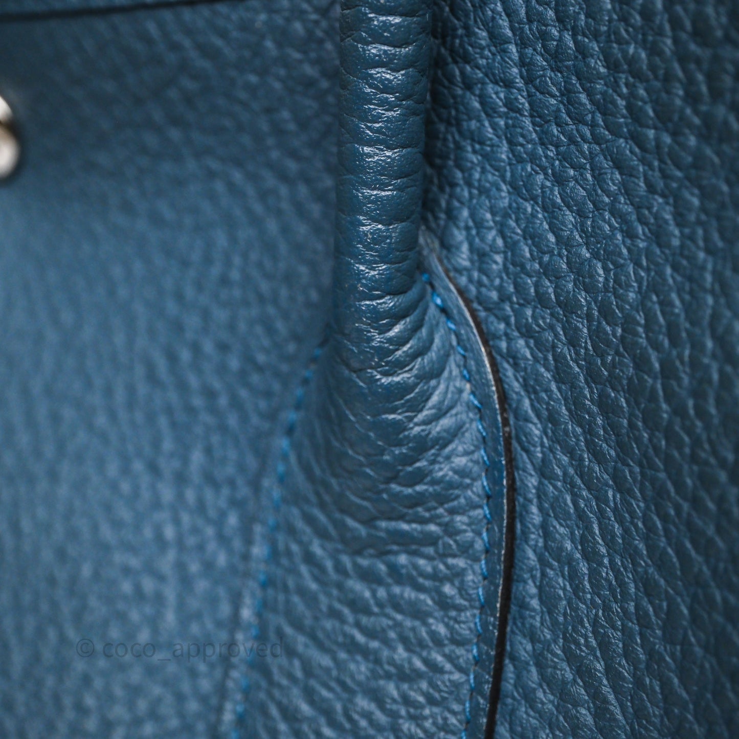 Hermès Garden Party 36 Bleu Palladium Hardware