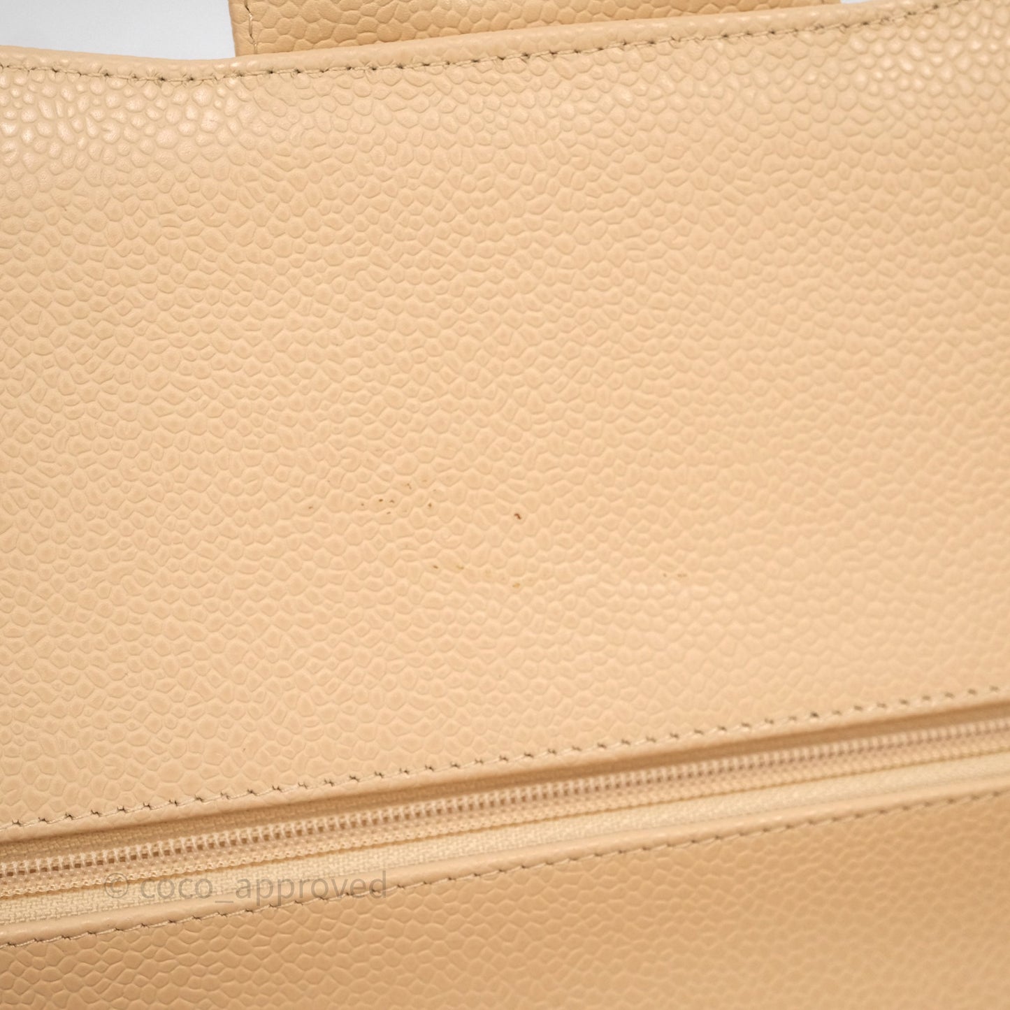 Chanel Jumbo Double Flap Beige Caviar Gold Hardware⁣⁣