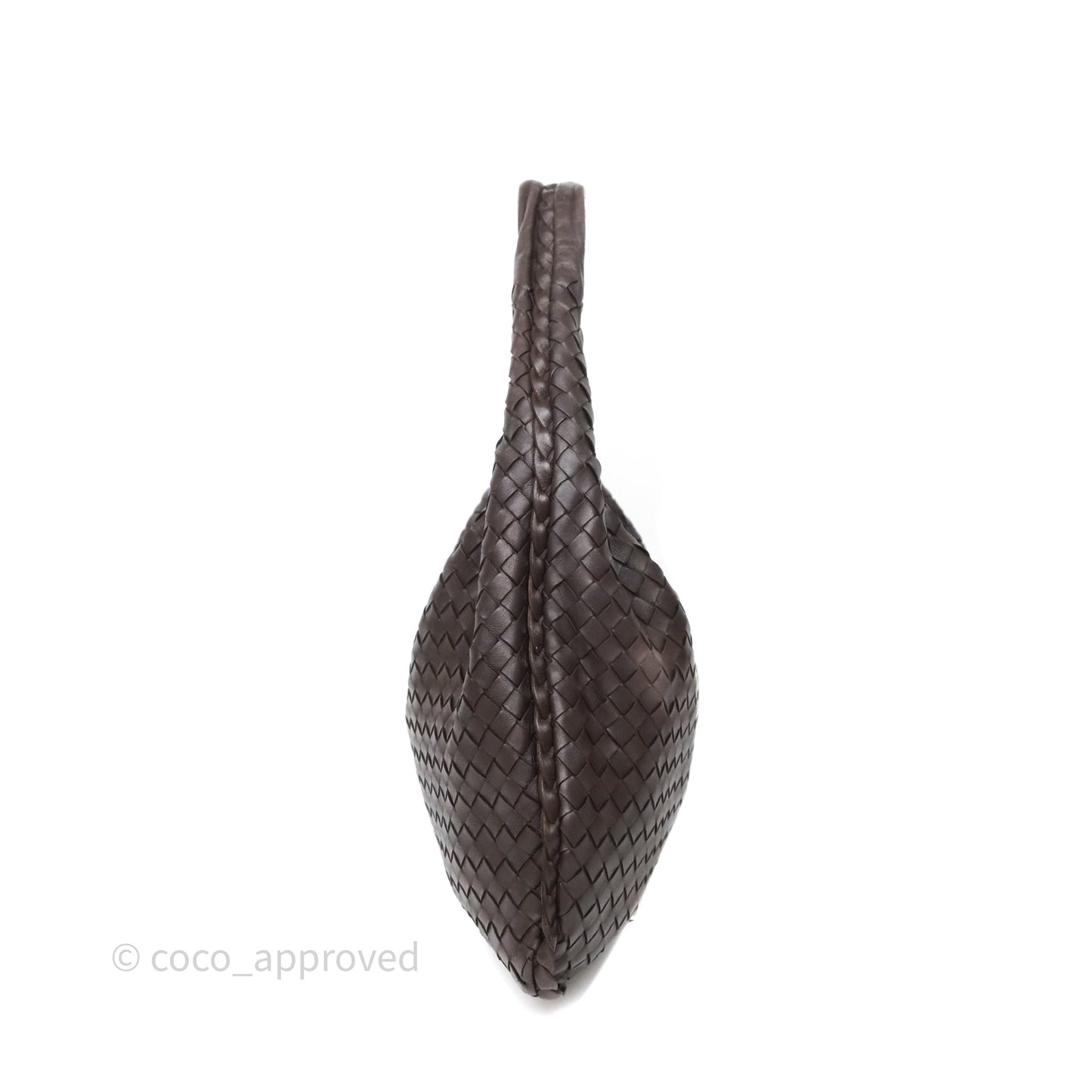 Bottega Veneta Veneta Hobo Ebano Nappa Intrecciato