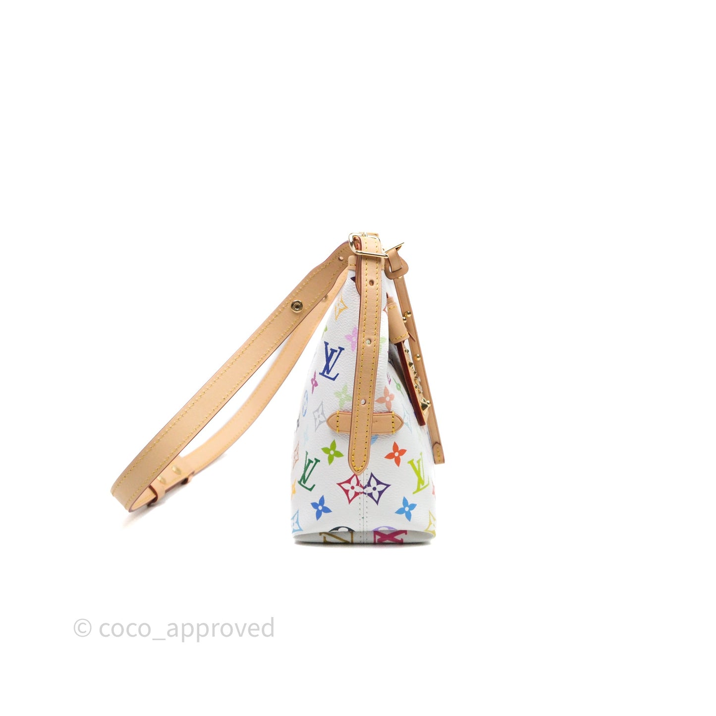 Louis Vuitton x Murakami Carryall East West White Monogram Multicolor