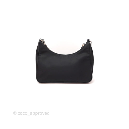 Prada Nylon Re-Edition 2005 Shoulder Bag Black
