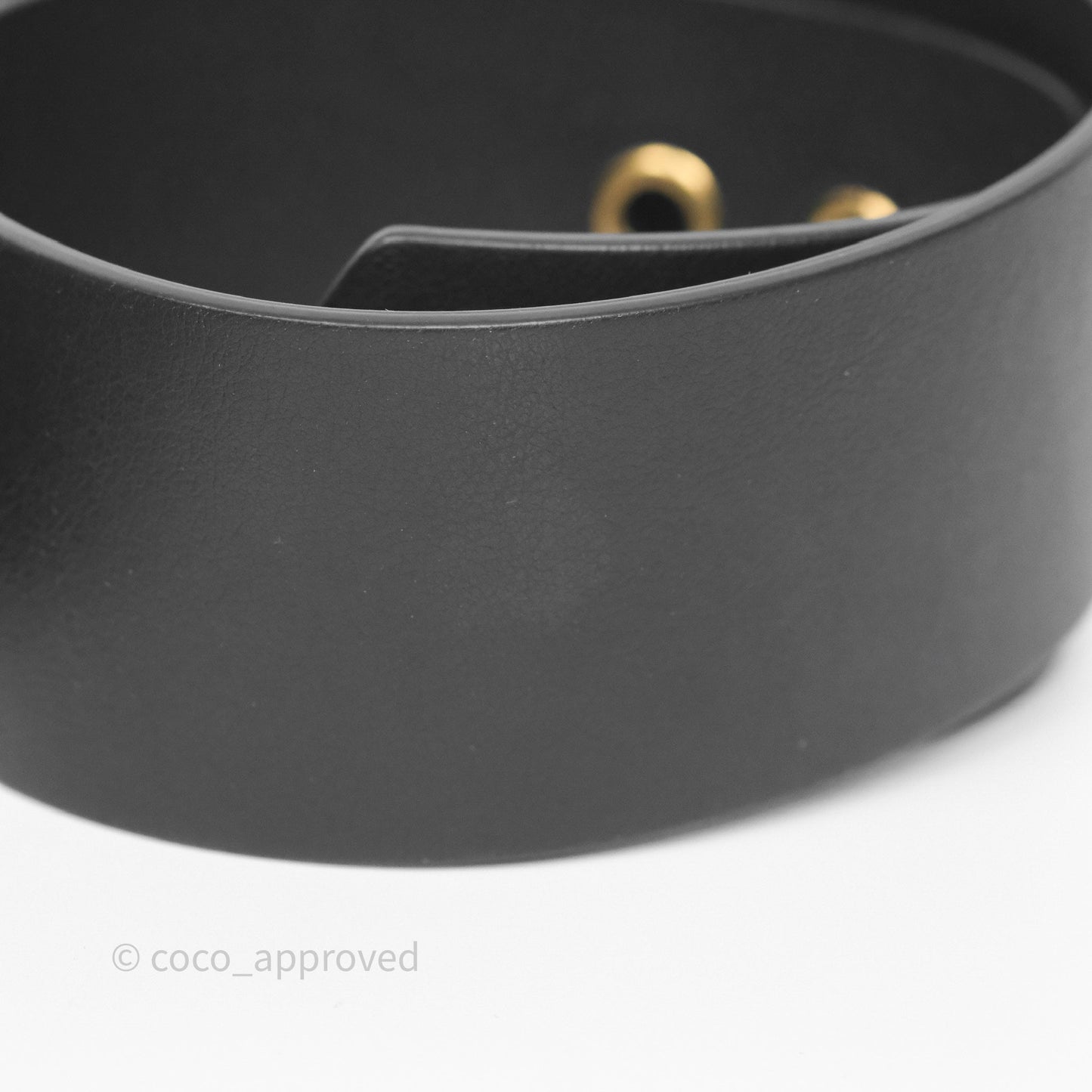 Dior Diorquake Belt Black Calfskin Size 85
