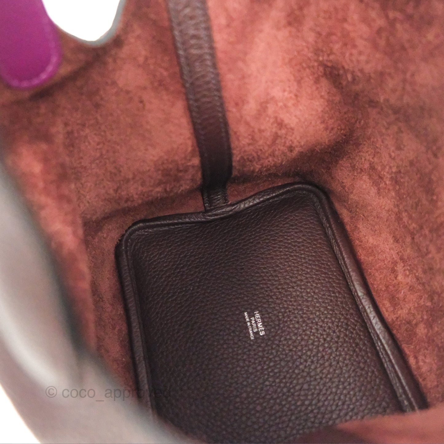 Hermès Picotin 18 Eclat Rouge Sellier/ Anemone Clemence Palladium Hardware