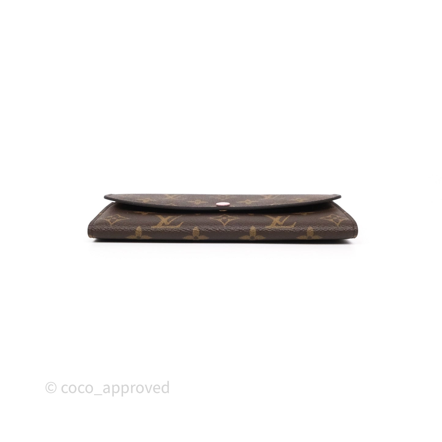 Louis Vuitton Emilie Wallet Monogram Rose Ballerine