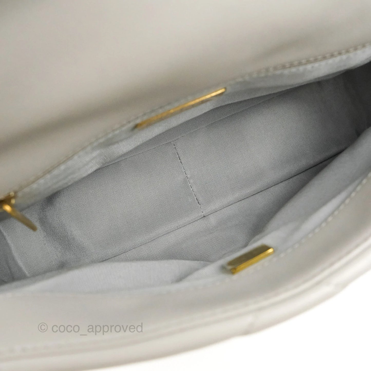 Chanel 19 Small Grey Lambskin Mixed Hardware