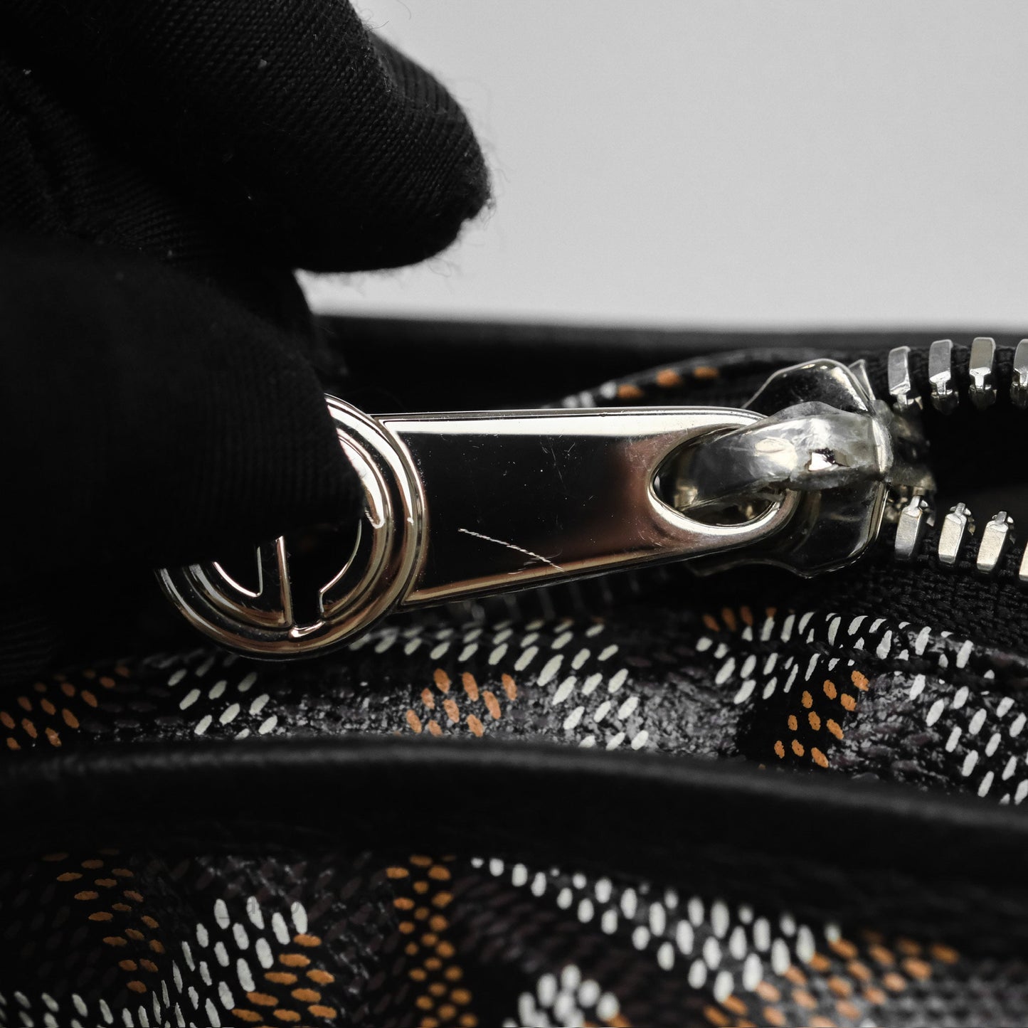 Goyard Bohème Hobo Bag Black Goyardine Canvas
