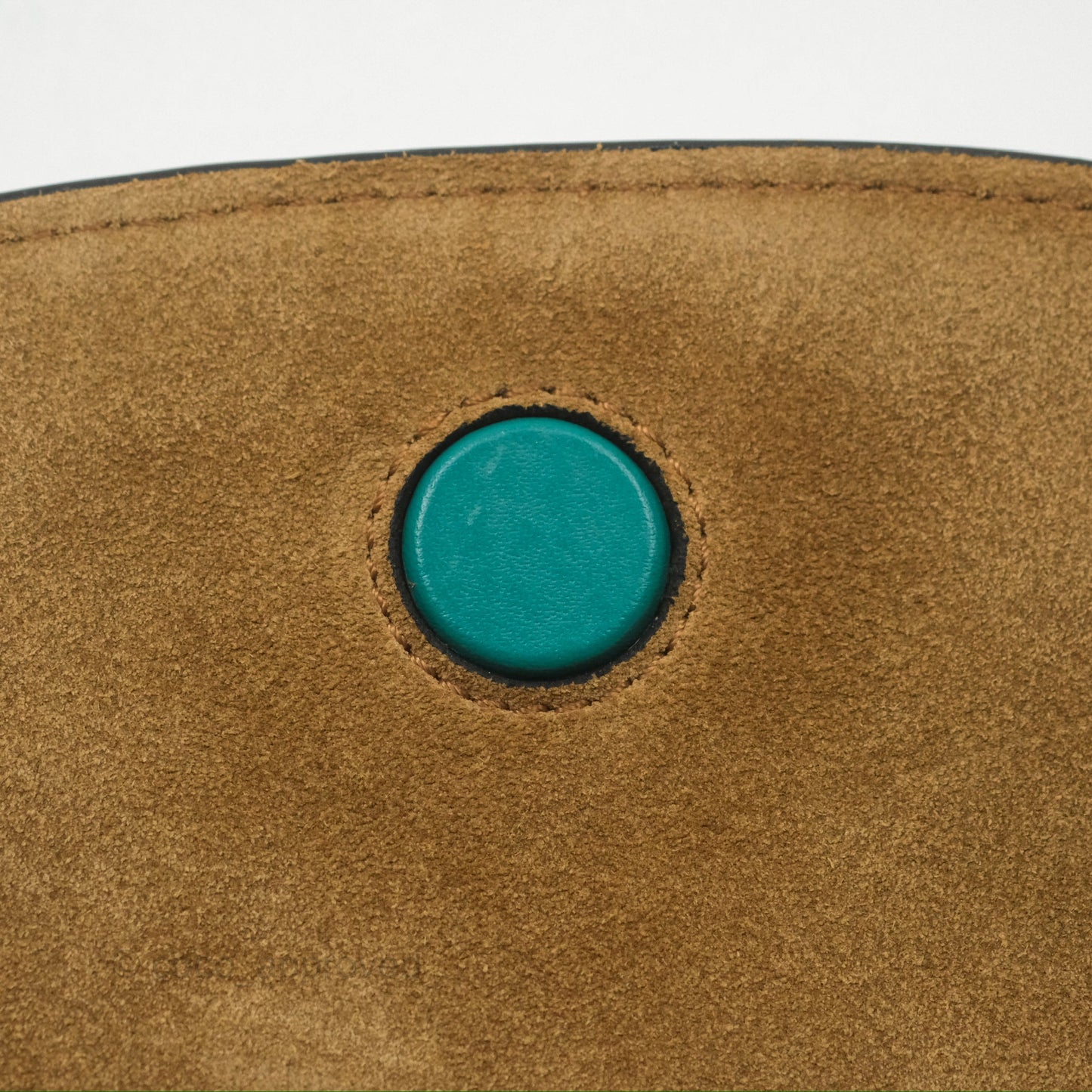 Loewe Mini Gate Belt Bag in Soft Calfskin Green