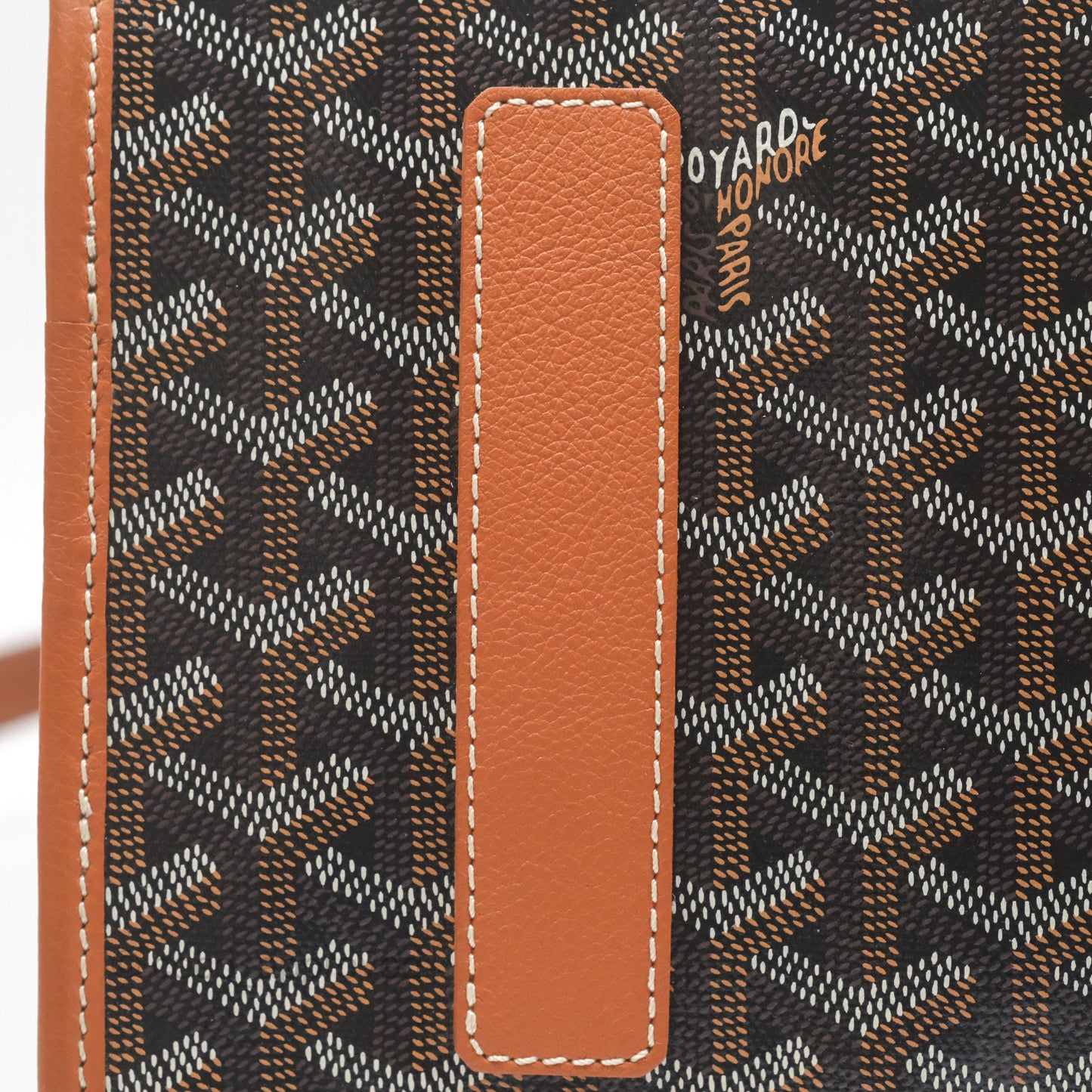 Goyard Saint Léger Backpack Black/ Tan