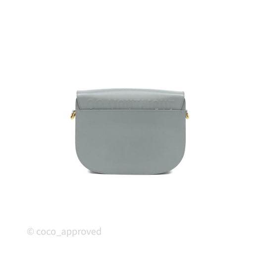 Christian Dior Medium Bobby Flap Grey Box Calfskin