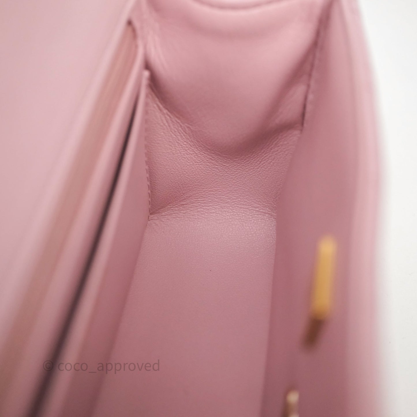 Chanel Top Handle Mini Rectangular Flap Lilac Pink Lambskin Gold Hardware