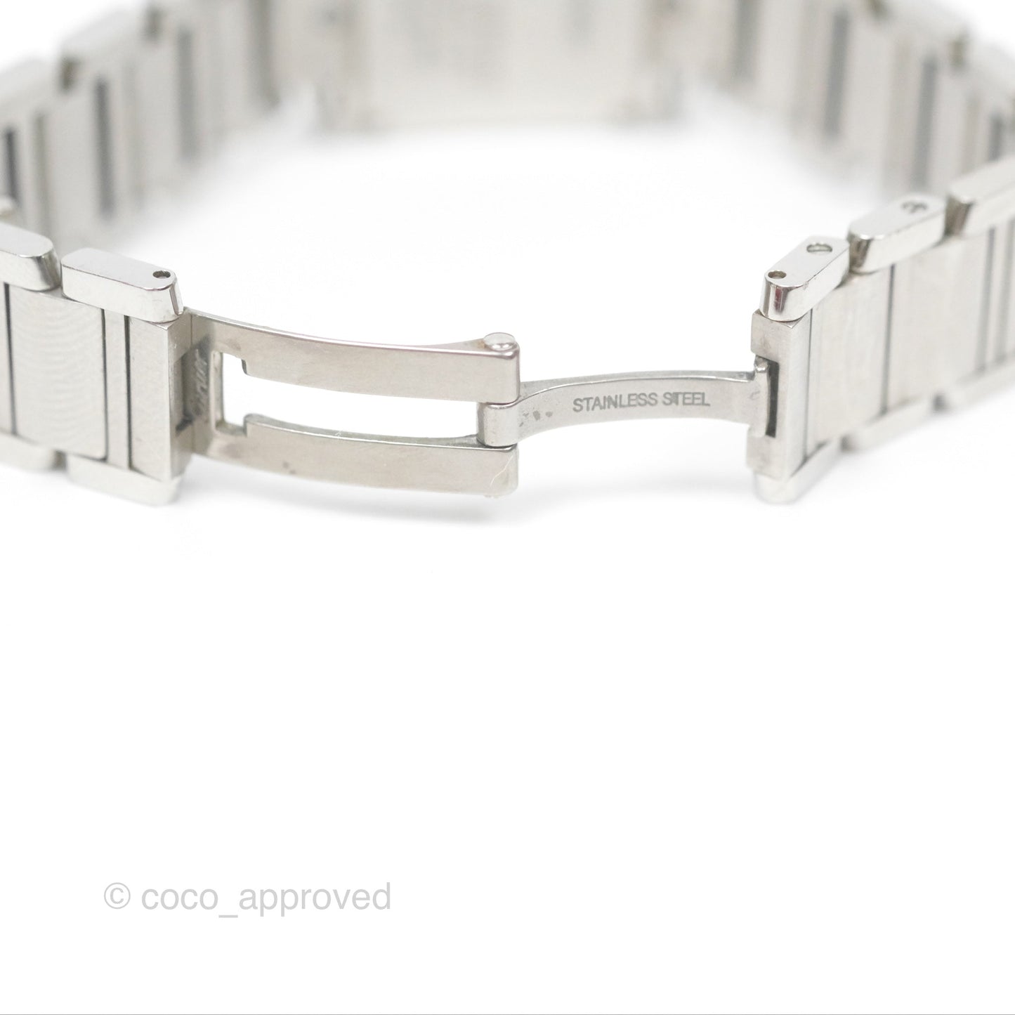 Cartier Steel Tank Francaise Watch Small Model