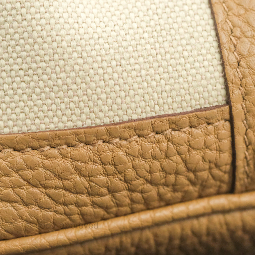 Hermès Garden Party 30 Beton 8L Biscuit 48 Canvas