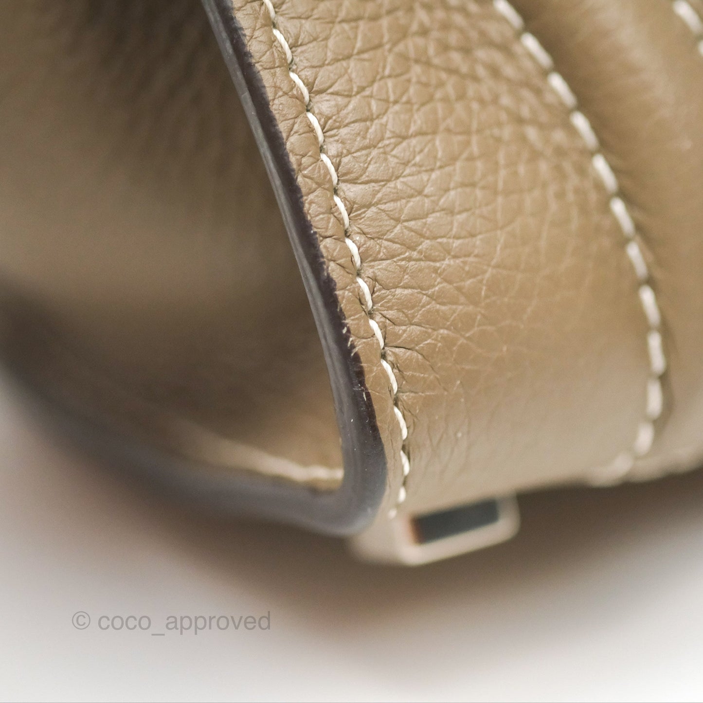 Celine Micro Luggage Bag Souris Drummed Calfskin
