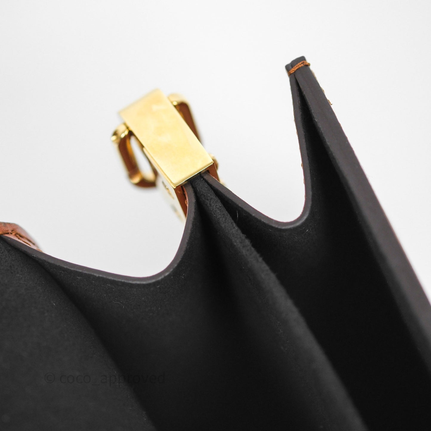 Louis Vuitton Mini Dauphine Monogram Tan Calfskin