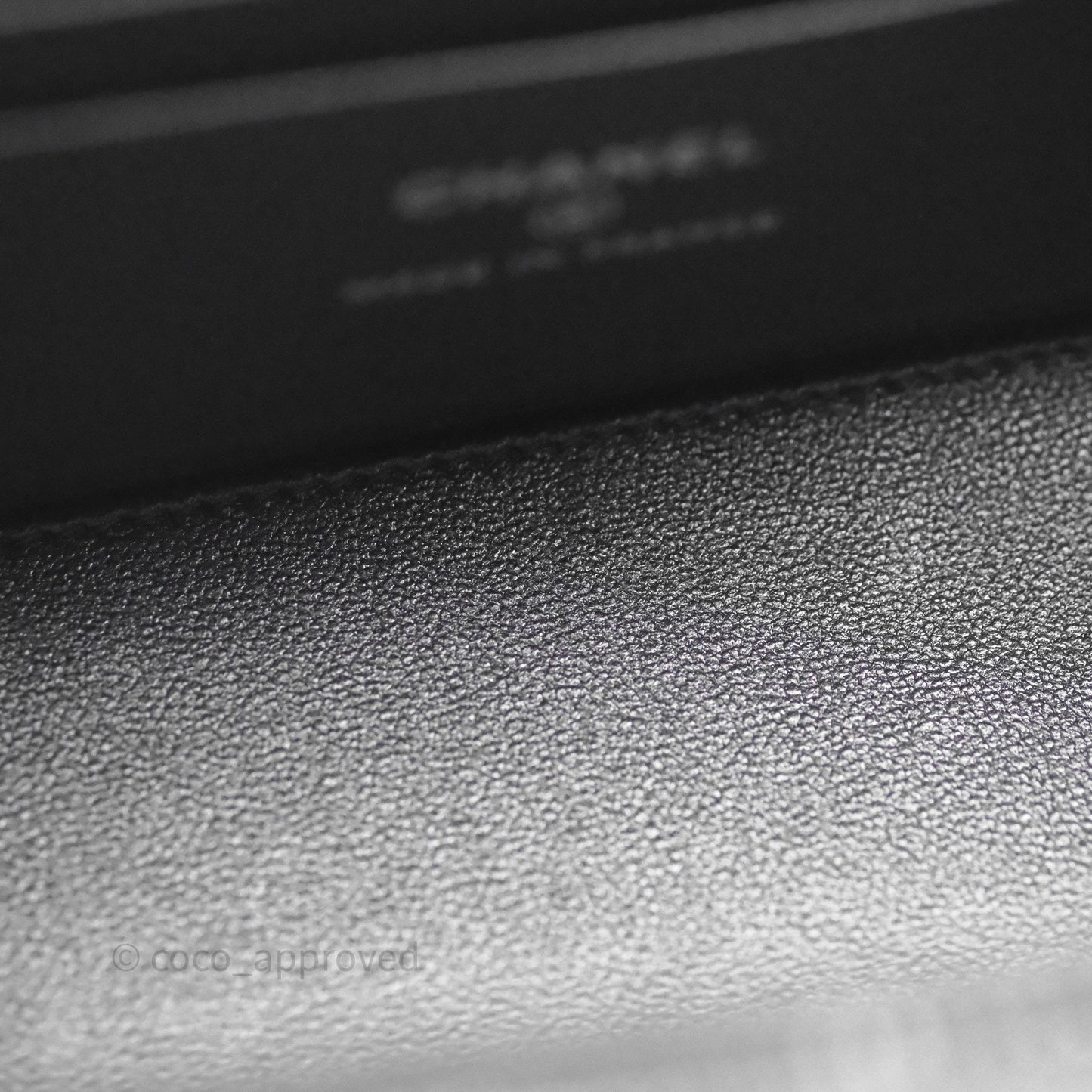 Chanel Vanity Rectangular Top Handle So Black Lambskin