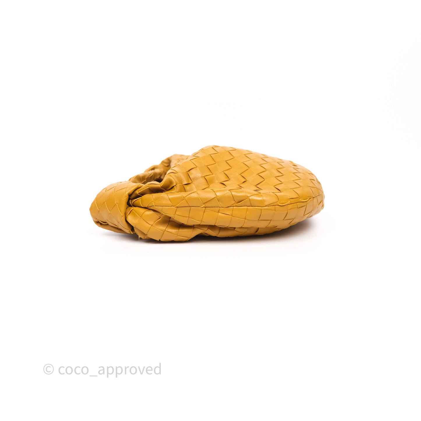 Bottega Veneta Teen Jodie Caramel Intrecciato Lambskin