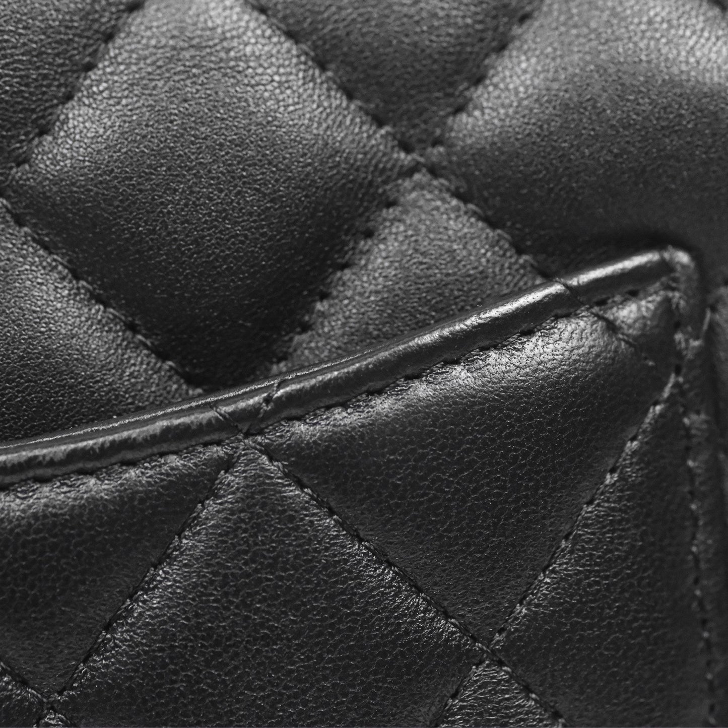 Chanel Top Handle Mini Rectangular Flap Black Lambskin Gold Hardware