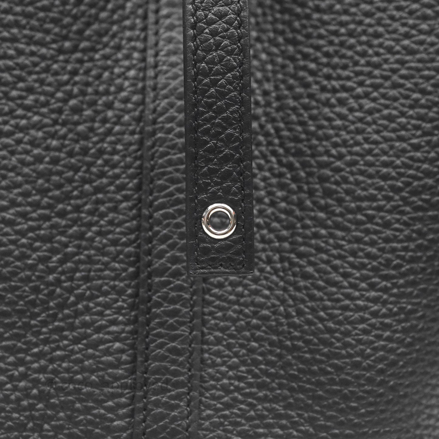 Hermès Picotin 18 Black Noir 89 Clemence Palladium Hardware