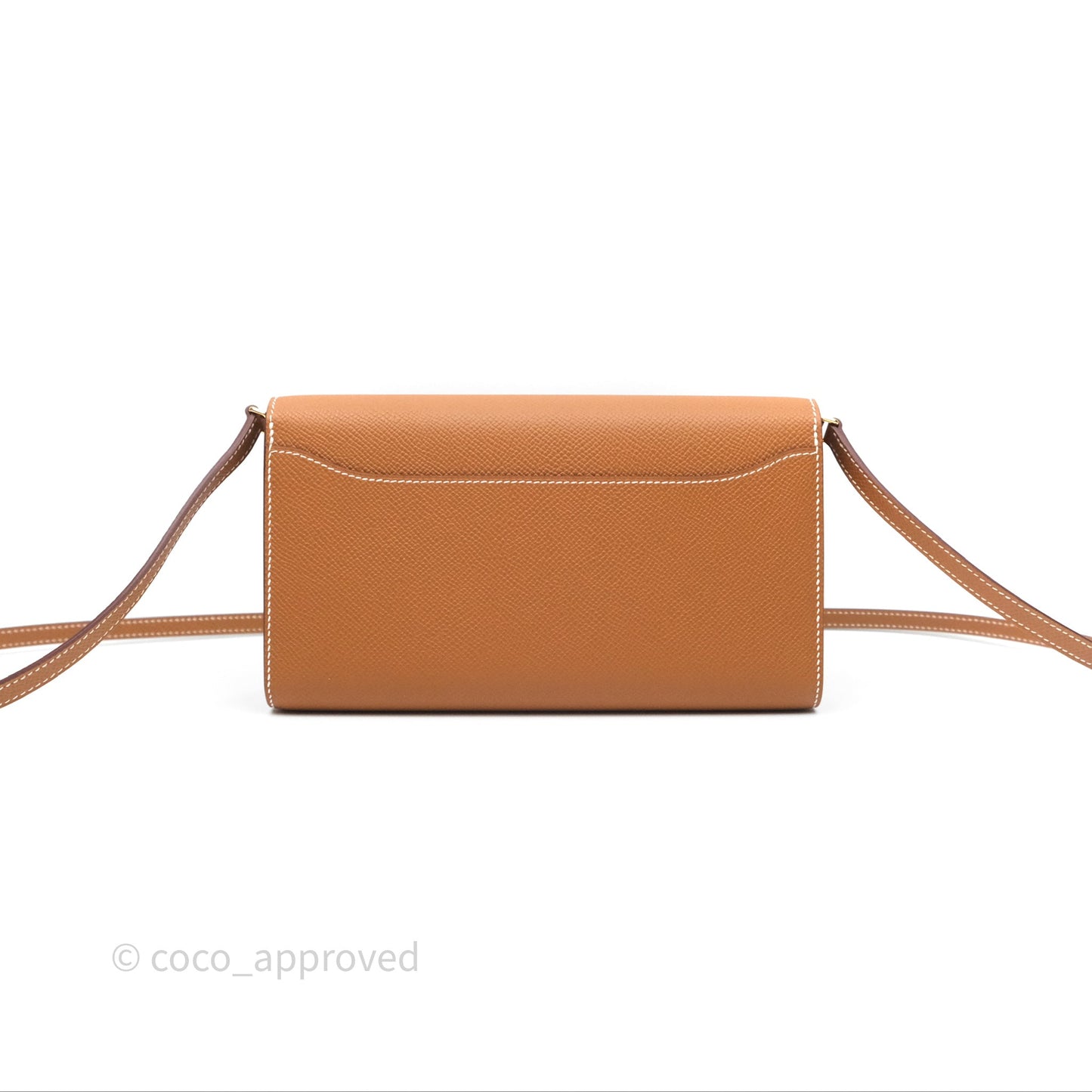 Hermès Constance Long To Go Wallet Gold Epsom Gold Hardware