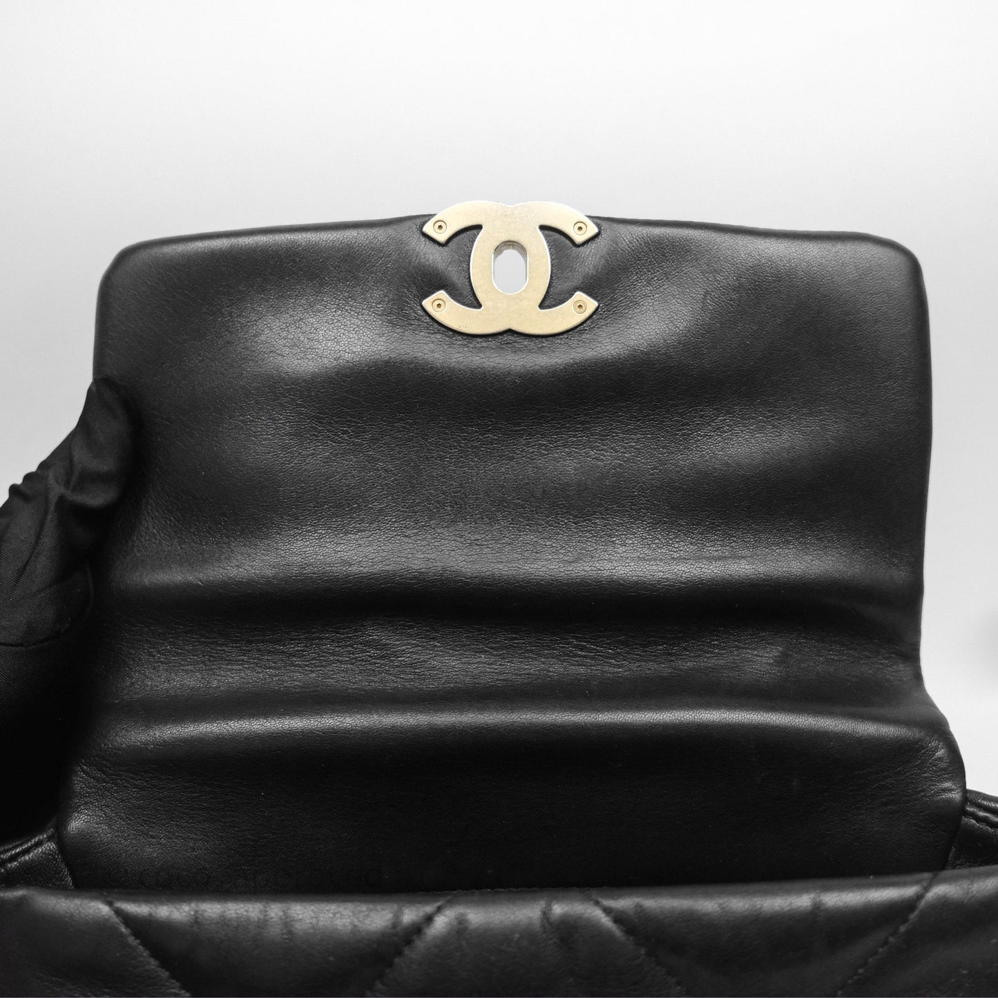 Chanel 19 Small Black Mixed Hardware