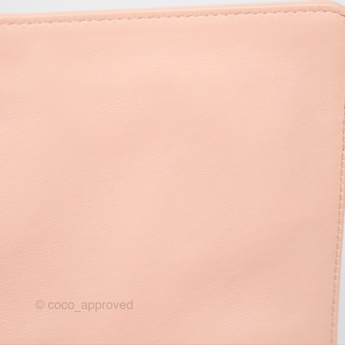 Chanel Quilted New Medium Boy Pink Lambskin Ruthenium Hardware