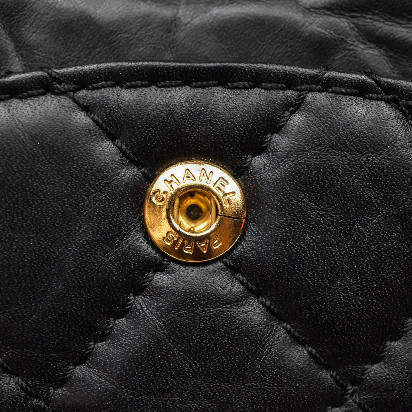 Chanel Reissue Quilted Aged Calfskin Black Gold Hardware 226