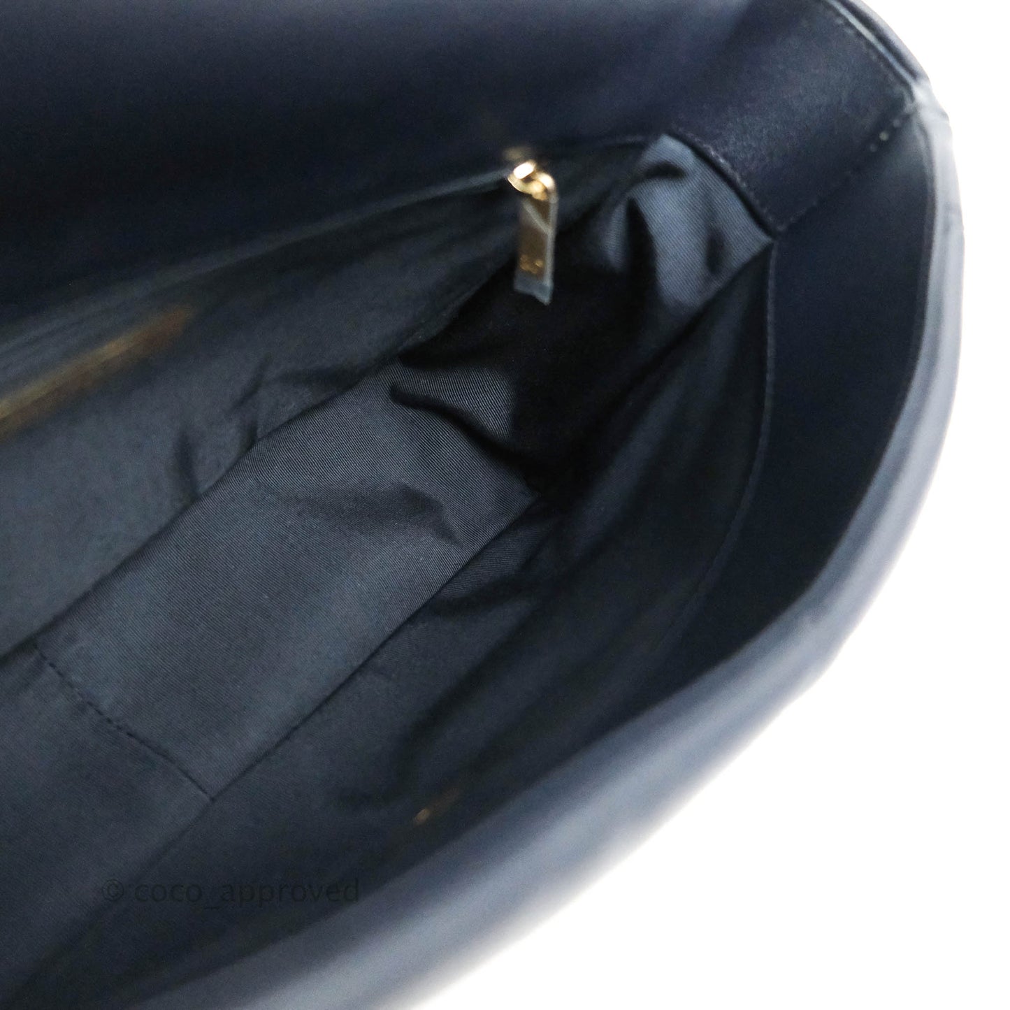 Chanel 19 Medium Navy Mixed Hardware
